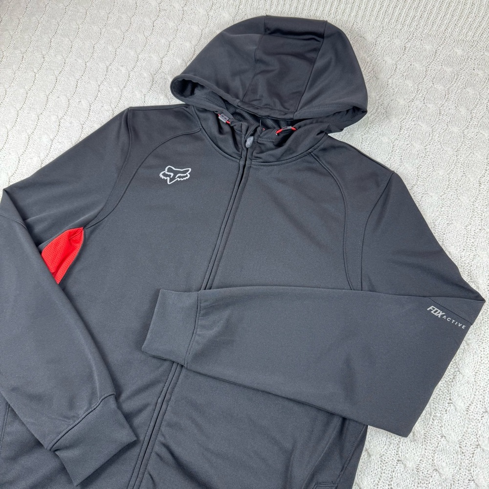 Fox Performance Active Full Zip Hooded Jacket Men… - image 4